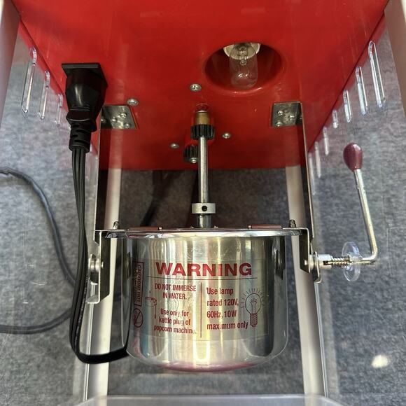 Great Northern Popcorn 83-DT5622 6074 Machine Pop Pup Retro Style Popcorn Pop... - Picture 5 of 9